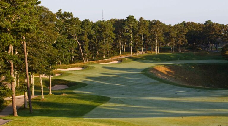 Golf course fairway at Cape Cod
