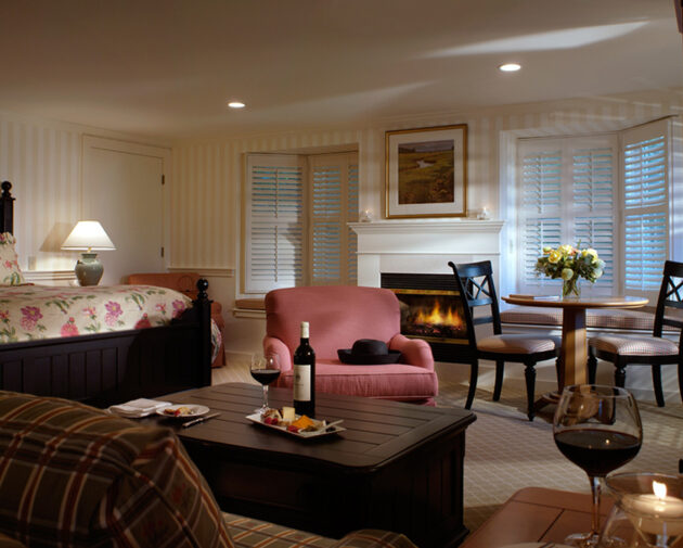 Premier suite room at Cape Cod resort