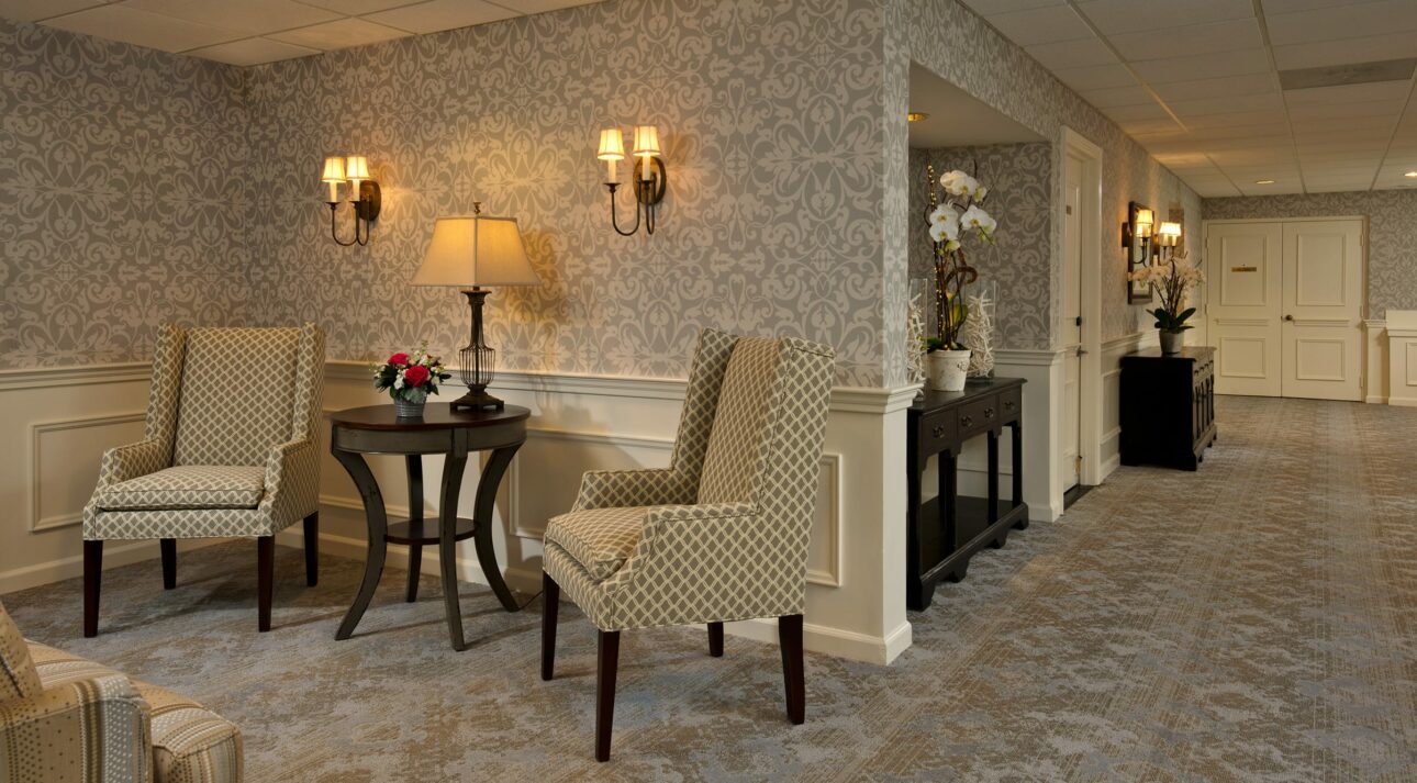 Cozy hallway in Cape Cod resort