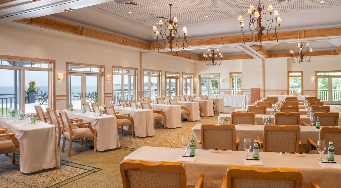 Pavilion dining room at Cape Cod resort