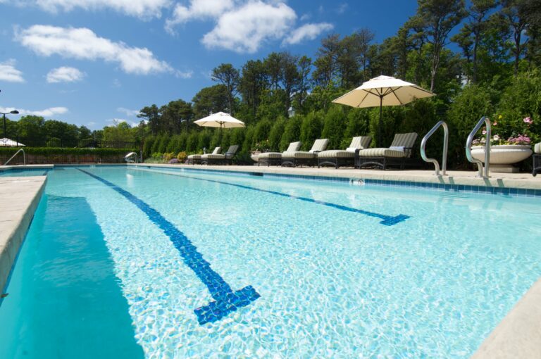 Adult lap pool at Wequassett Resort and Golf Club