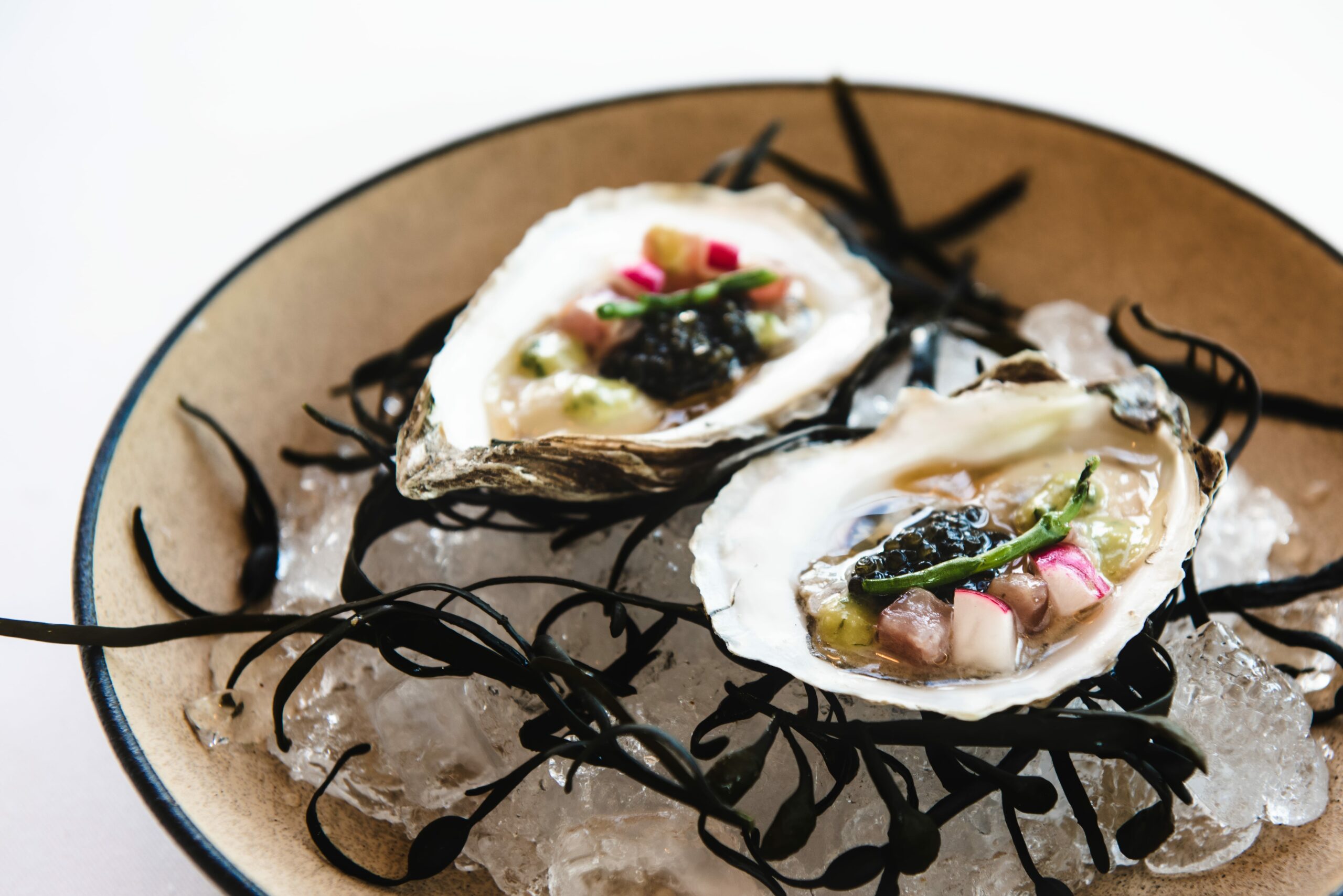 Oysters on a half shell