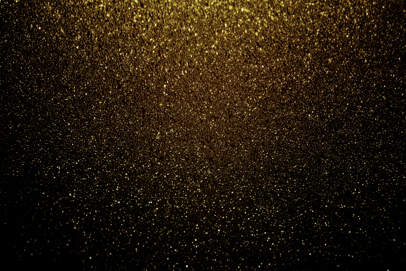 Gold glitter background.
