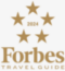 2024 Forbes Travel Guide Five Star Rating logo.